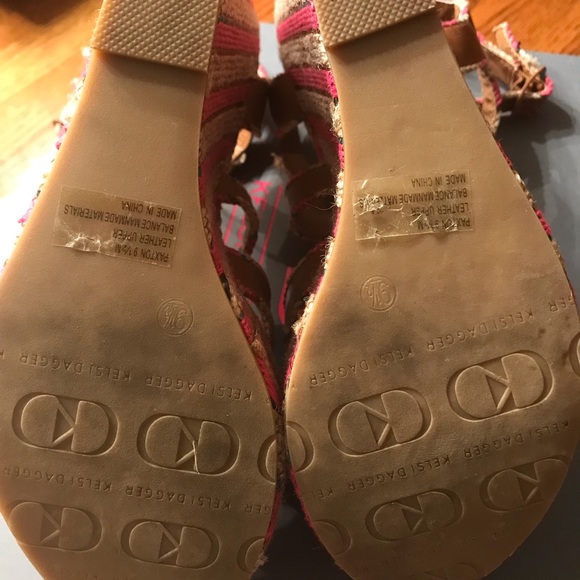 Kelsi Dagger Paxton wedges Size 9.5 - Picture 5 of 5